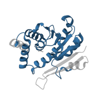 The deposited structure of PDB entry 2zlb contains 1 copy of Pfam domain PF01596 (O-methyltransferase) in Catechol O-methyltransferase. Showing 1 copy in chain A.