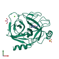 3D model of 3a87 from PDBe