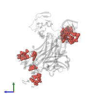 Modified residue CFZ in PDB entry 3agv, assembly 1, side view.