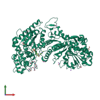 3D model of 3ahe from PDBe