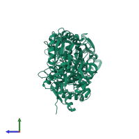 Lactotransferrin in PDB entry 3cr9, assembly 1, side view.