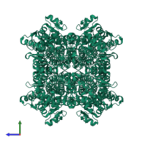 Phenylalanine ammonia-lyase in PDB entry 3czo, assembly 1, side view.