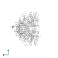 PHOSPHATE ION in PDB entry 3dds, assembly 1, side view.