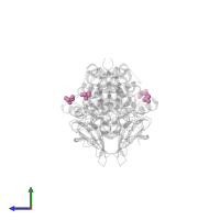 GLYCEROL in PDB entry 3eb0, assembly 1, side view.