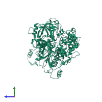 Lethal(3)malignant brain tumor-like protein 2 in PDB entry 3f70, assembly 1, side view.