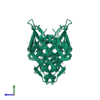SnoaL-like domain-containing protein in PDB entry 3fh1, assembly 1, side view.