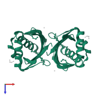 SnoaL-like domain-containing protein in PDB entry 3fh1, assembly 1, top view.
