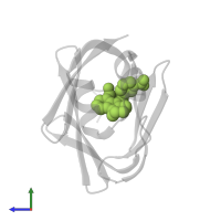 5-(3-carbamoylbenzyl)-5,6,7,8,9,10-hexahydrocyclohepta[b]indole-4-carboxylic acid in PDB entry 3fr5, assembly 1, side view.