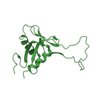 The deposited structure of PDB entry 3gpr contains 1 copy of CATH domain 3.10.100.10 (Mannose-Binding Protein A; Chain A) in Snaclec rhodocetin subunit beta. Showing 1 copy in chain B.