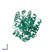 Dihydroorotase in PDB entry 3gri, assembly 2, side view.