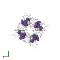 Modified residue B3E in PDB entry 3heu, assembly 1, side view.