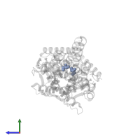 GLYCEROL in PDB entry 3hq5, assembly 1, side view.