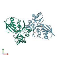 3D model of 3hul from PDBe