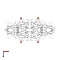 GLYCEROL in PDB entry 3ifc, assembly 2, top view.