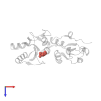 Modified residue SEP in PDB entry 3k16, assembly 1, top view.