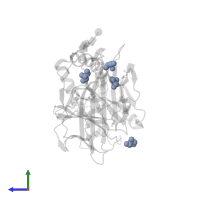 GLYCEROL in PDB entry 3l9r, assembly 4, side view.