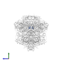 1-THIOETHANESULFONIC ACID in PDB entry 3m2v, assembly 1, side view.