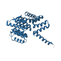 The deposited structure of PDB entry 3mkr contains 1 copy of Pfam domain PF04733 (Coatomer epsilon subunit) in Coatomer subunit epsilon. Showing 1 copy in chain A.