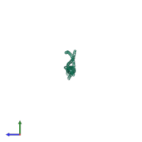 Bone marrow stromal antigen 2 in PDB entry 3mqb, assembly 1, side view.