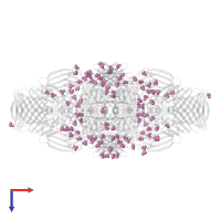 DIMETHYL SULFOXIDE in PDB entry 3mv1, assembly 1, top view.