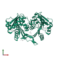 Tetrapyrrole methylase domain-containing protein in PDB entry 3njr, assembly 2, front view.