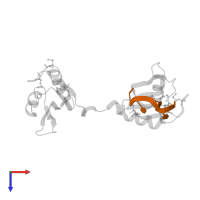 RNA (5'-R(*GP*UP*UP*GP*UP*UP*UP*UP*GP*UP*UP*U)-3') in PDB entry 3nna, assembly 1, top view.