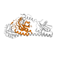 The deposited structure of PDB entry 3nou contains 1 copy of Pfam domain PF01590 (GAF domain) in Bacteriophytochrome. Showing 1 copy in chain A [auth C].