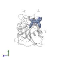 NADPH DIHYDRO-NICOTINAMIDE-ADENINE-DINUCLEOTIDE PHOSPHATE in PDB entry 3nxo, assembly 1, side view.