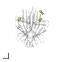 1,2-ETHANEDIOL in PDB entry 3o0l, assembly 1, side view.