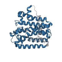 The deposited structure of PDB entry 3oab contains 2 copies of Pfam domain PF00348 (Polyprenyl synthetase) in Geranyl pyrophosphate synthase large subunit. Showing 1 copy in chain D.