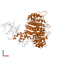 Coronatine-insensitive protein 1 in PDB entry 3ogl, assembly 1, front view.