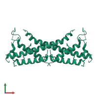 Thyroid hormone-inducible hepatic protein in PDB entry 3ont, assembly 1, front view.