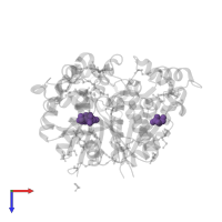 Modified residue OCS in PDB entry 3pnx, assembly 1, top view.