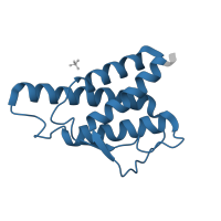 The deposited structure of PDB entry 3qb7 contains 2 copies of Pfam domain PF00727 (Interleukin 4) in Interleukin-4. Showing 1 copy in chain B.