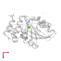 MAGNESIUM ION in PDB entry 3s68, assembly 1, top view.