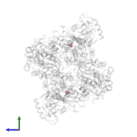 CARBONATE ION in PDB entry 3s9n, assembly 1, side view.