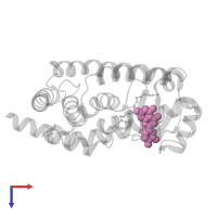 2-(3,4-dihydroxyphenyl)-5,7-dihydroxy-4H-chromen-4-one in PDB entry 3sz1, assembly 2, top view.