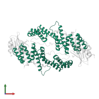 Outer membrane protein assembly factor BamD in PDB entry 3tgo, assembly 3, front view.