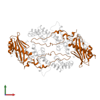 Outer membrane protein assembly factor BamC in PDB entry 3tgo, assembly 3, front view.