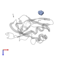 DI(HYDROXYETHYL)ETHER in PDB entry 3tzu, assembly 3, top view.