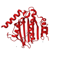 The deposited structure of PDB entry 3u2d contains 2 copies of CATH domain 3.30.565.10 (Heat Shock Protein 90) in DNA gyrase subunit B. Showing 1 copy in chain A.