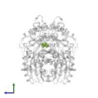 2-PHOSPHOGLYCERIC ACID in PDB entry 3ujr, assembly 1, side view.