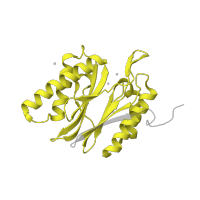 The deposited structure of PDB entry 3unh contains 2 copies of Pfam domain PF00227 (Proteasome subunit) in Proteasome subunit beta type-9. Showing 1 copy in chain N.