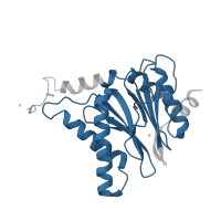 The deposited structure of PDB entry 3unh contains 2 copies of Pfam domain PF00227 (Proteasome subunit) in Proteasome subunit alpha type-2. Showing 1 copy in chain A.