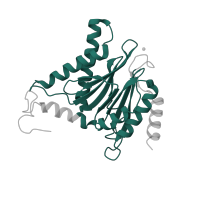 The deposited structure of PDB entry 3unh contains 2 copies of Pfam domain PF00227 (Proteasome subunit) in Proteasome subunit alpha type-3. Showing 1 copy in chain T.