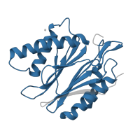 The deposited structure of PDB entry 3unh contains 2 copies of Pfam domain PF00227 (Proteasome subunit) in Proteasome subunit beta type-3. Showing 1 copy in chain W.