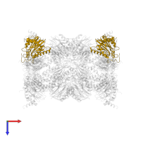 Proteasome subunit alpha type-3 in PDB entry 3unh, assembly 1, top view.