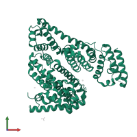 Albumin in PDB entry 3v03, assembly 2, front view.