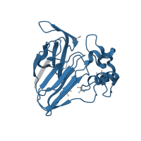 The deposited structure of PDB entry 3vci contains 1 copy of Pfam domain PF00314 (Thaumatin family) in Thaumatin I. Showing 1 copy in chain A.
