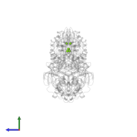 MAGNESIUM ION in PDB entry 3vys, assembly 1, side view.